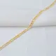 Turkish 3mm Figaro 925 Sterling Silver Bracelet - Sade 925 Silver Jewelry