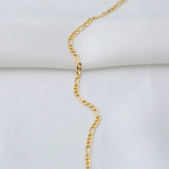 2mm Figaro Chain 925 Sterling Silver Anklet 2mm Figaro Chain 925 Sterling Silver Anklet