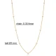 Beaded Enamel Chain 925 Sterling Silver Necklace - Sade 925 Silver Jewelry