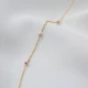 Beaded Enamel Chain 925 Sterling Silver Necklace - Sade 925 Silver Jewelry