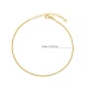 Rope Chain Stylish Women 925 Sterling Silver Anklet Rope Chain Stylish Women 925 Sterling Silver Anklet