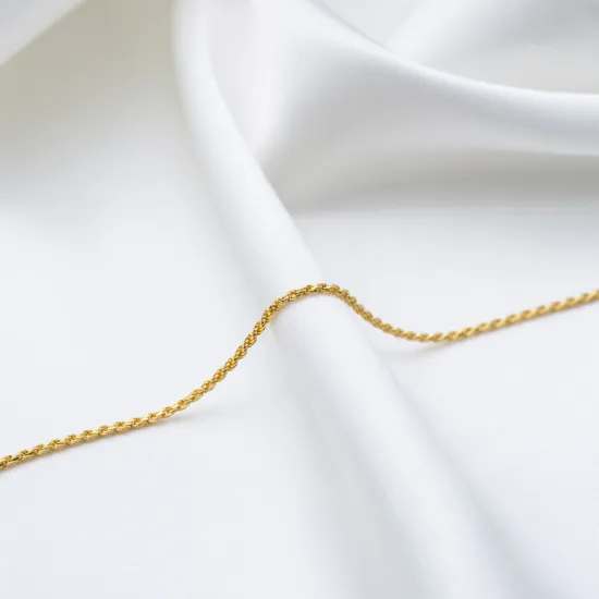 Rope Chain Stylish Women 925 Sterling Silver Anklet Rope Chain Stylish Women 925 Sterling Silver Anklet
