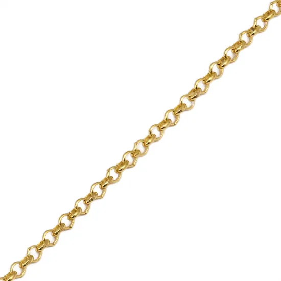 Dainty Rolo Chain 925 Sterling Silver Bracelet