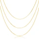 Layered Italian Chain Popular Sterling Silver Pendant - Sade 925 Silver Jewelry