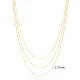 Layered Italian Chain Popular Sterling Silver Pendant - Sade 925 Silver Jewelry