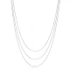 Layered Italian Chain Popular Sterling Silver Pendant - Sade 925 Silver Jewelry