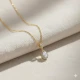 Turkish Pear White 925 Sterling Silver Necklace