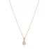 Turkish Pear White 925 Sterling Silver Necklace