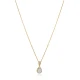 Turkish Pear White 925 Sterling Silver Necklace