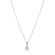 Turkish Pear White 925 Sterling Silver Necklace