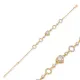 Heart Hollow CZ 925 Sterling Silver Bracelet Heart Hollow CZ 925 Sterling Silver Bracelet