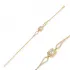 925 Sterling Silver Baguette CZ Bracelet