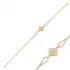 Turkish Lozenge CZ 925 Sterling Silver Bracelet