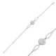 Turkish Round CZ 925 Sterling Silver Bracelet Turkish Round CZ 925 Sterling Silver Bracelet