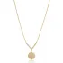 Infinity Round CZ 925 Sterling Silver Necklace