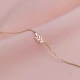Plain Leaf Branch 925 Sterling Silver Bracelet - Sade 925 Silver Jewelry