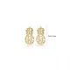 Tiny Plain Pineapple Design Stud Earrings Tiny Plain Pineapple Design Stud Earrings