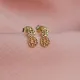 Tiny Plain Pineapple Design Stud Earrings Tiny Plain Pineapple Design Stud Earrings