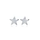 Plain Star Shape 925 Sterling Silver Earrings Plain Star Shape 925 Sterling Silver Earrings