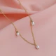 Dainty Pearl 925 Sterling Silver Necklace - Sade 925 Silver Jewelry
