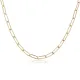 Paperclip Design 925 Silver Chain Necklace Paperclip Design 925 Silver Chain Necklace