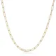 Paperclip Design 925 Silver Chain Necklace Paperclip Design 925 Silver Chain Necklace