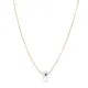 Mother Of Pearl Evil Eye 925 Sterling Silver Necklace