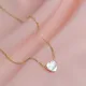 Mother Of Pearl Heart 925 Sterling Silver Necklace Mother Of Pearl Heart 925 Sterling Silver Necklace