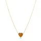 Tiger Eye Heart 925 Sterling Silver Necklace Tiger Eye Heart 925 Sterling Silver Necklace