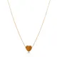 Tiger Eye Heart 925 Sterling Silver Necklace Tiger Eye Heart 925 Sterling Silver Necklace