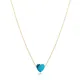 Turquoise Heart 925 Sterling Silver Necklace Turquoise Heart 925 Sterling Silver Necklace