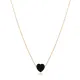 Turkish Onyx Heart 925 Sterling Silver Necklace