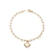 Turkish Heart Shape 925 Sterling Silver Anklet
