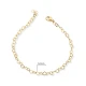 Heart Link Anklet in 925 Sterling Silver