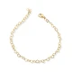 Heart Link Anklet in 925 Sterling Silver