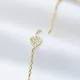 6mm Heart Design Clear Zircon Stone Charm Woman Bracelet 925 Sterling Silver Jewelry 6mm Heart Design Clear Zircon Stone Charm Woman Bracelet 925 Sterling Silver Jewelry