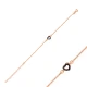 New Arrival Black CZ Heart 925 Sterling Silver Bracelet