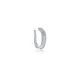 Clear CZ Cartilage 925 Sterling Silver Earrings Clear CZ Cartilage 925 Sterling Silver Earrings