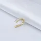 Baguette CZ Cartilage 925 Silver Earrings Baguette CZ Cartilage 925 Silver Earrings