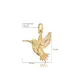 Hummingbird Plain 925 Sterling Silver Pendant Hummingbird Plain 925 Sterling Silver Pendant
