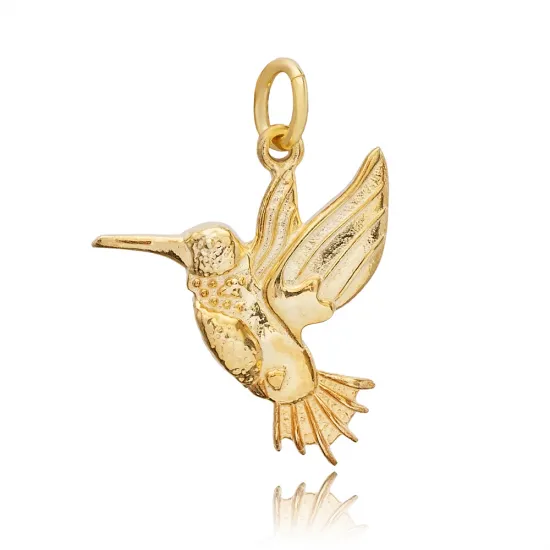 Hummingbird Plain 925 Sterling Silver Pendant Hummingbird Plain 925 Sterling Silver Pendant
