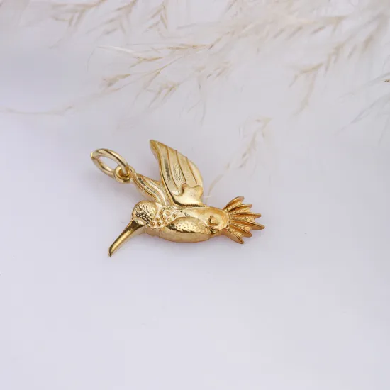 Hummingbird Plain 925 Sterling Silver Pendant Hummingbird Plain 925 Sterling Silver Pendant