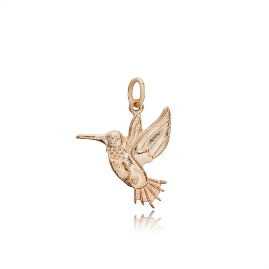 Hummingbird Plain 925 Sterling Silver Pendant Hummingbird Plain 925 Sterling Silver Pendant