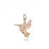 Hummingbird Plain 925 Sterling Silver Pendant