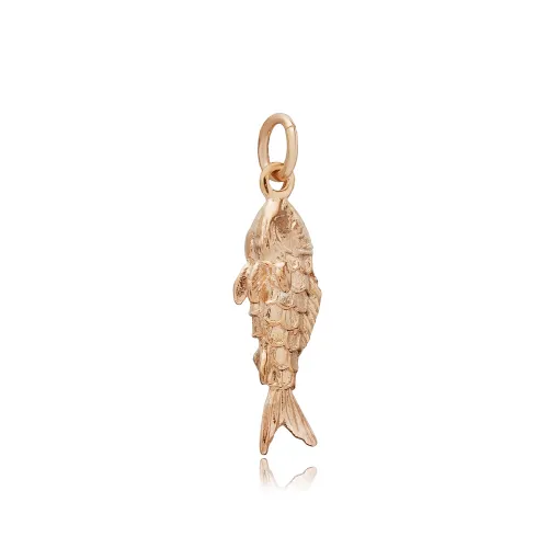 Handcrafted Fish 925 Sterling Silver Pendant