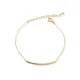 Plain Long Bar Chain Silver Charm Bracelet Plain Long Bar Chain Silver Charm Bracelet