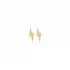 Lightning Bolt Tiny 925 Sterling Silver Earrings
