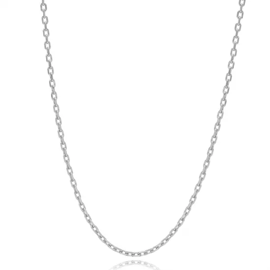 40 Forse Chain 925 Sterling Silver Necklace - Sade 925 Silver Jewelry