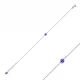Tiny Evil Eye 925 Sterling Silver Bracelet Tiny Evil Eye 925 Sterling Silver Bracelet