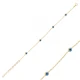 Basic Evil Eye 925 Sterling Silver Bracelet - Sade 925 Silver Jewelry